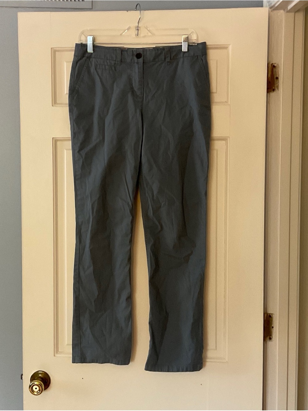 Boden US Size 6R 6 Blue Gray Pants Straight Leg Casual Work Office Weekend